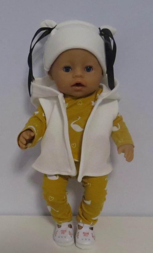 poppenkleertjes babypop born 43cm (wintersetje ), Kinderen en Baby's, Speelgoed | Poppen, Nieuw, Babypop, Verzenden