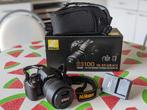 Nikon D3100 18-55 VR Kit, Spiegelreflex, Zo goed als nieuw, Nikon, Ophalen
