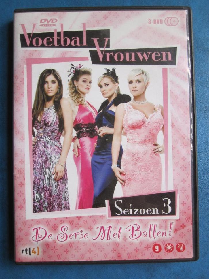 Voetbal Vrouwen - Seizoen 3 (2009) 3 disc, Cd's en Dvd's, Dvd's | Tv en Series, Zo goed als nieuw, Drama, Boxset, Vanaf 9 jaar