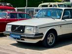 Volvo 240 2.3 GLT Injectie automaat, airco, zeer rijke histo, Auto's, Oldtimers, Automaat, 4 deurs, Wit, Bedrijf