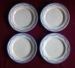 4 assiettes en porcelaine de Tournai, Enlèvement ou Envoi