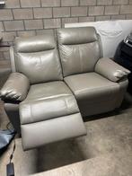 Dubbele relax lederen zetel ( meerdere beschikbaar ), Huis en Inrichting, Ophalen, 150 tot 200 cm, Tweepersoons, Zo goed als nieuw