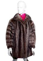 Artisan Furrier - Bontjas, Kleding | Dames, Jassen | Winter, Ophalen, Zo goed als nieuw, Maat 38/40 (M), Grijs