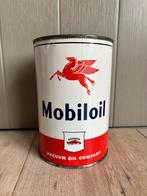 Bidon huile olieblik oil can mobiloil, Enlèvement ou Envoi, Comme neuf