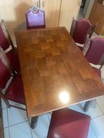 Magnifique table 6-12 personnes, Maison & Meubles, Tables | Tables à manger, Rectangulaire, Autres essences de bois, Utilisé, Cinq personnes ou plus