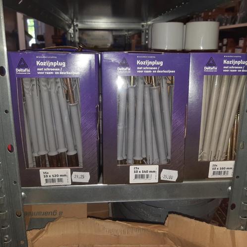 Nagelpluggen Tox, Deltafix en Fischer, Doe-het-zelf en Bouw, IJzerwaren en Bevestigingsmiddelen, Nieuw, Pluggen, 50 tot 100 mm