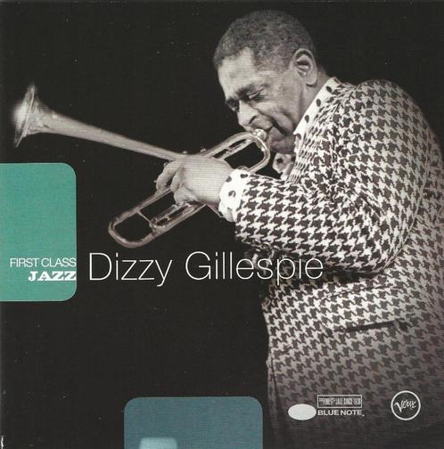 CD * DIZZY GILLESPIE - FIRST CLASS JAZZ, Cd's en Dvd's, Cd's | Jazz en Blues, Zo goed als nieuw, Jazz, 1940 tot 1960, Ophalen of Verzenden