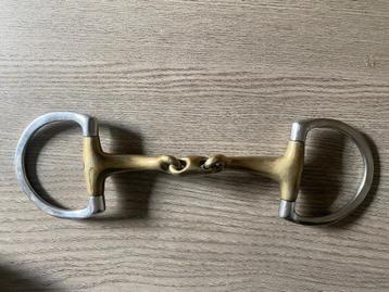 Sprenger dynamic dubbelgebroken D-trens 12,5cm, Dieren en Toebehoren, Ophalen of Verzenden, Zo goed als nieuw
