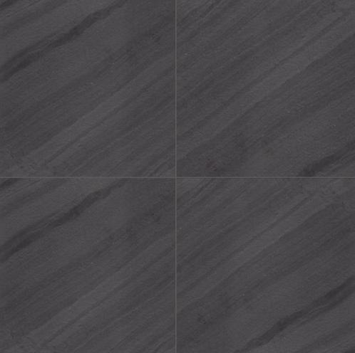 LEISTEEN ZWART AOSTA - VERZOET, Tuin en Terras, Tegels en Klinkers, Nieuw, Terrastegels, Natuursteen, 10 m² of meer, Verzenden