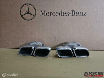 Mercedes 63 amg facelift Uitlaatsierstukken set beschikbaar voor biedingen