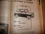 revue technique mini 850cc de 1959-1961, Ophalen of Verzenden