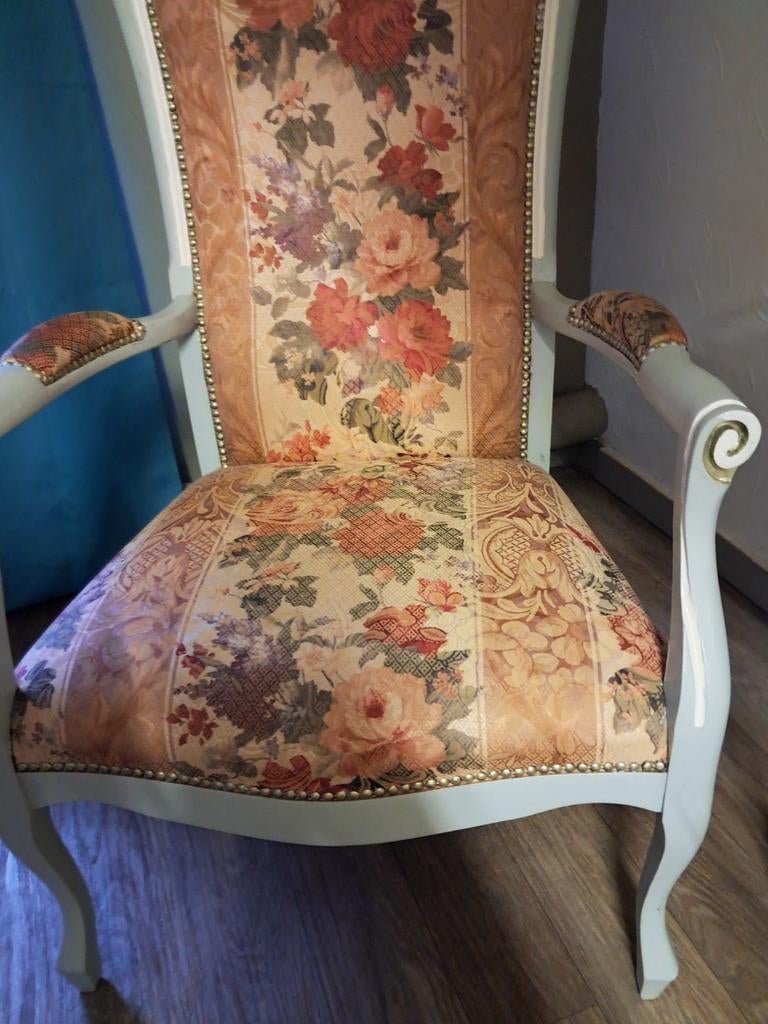 Fauteuil voltaire, Maison & Meubles, Fauteuils, Utilisé, Enlèvement