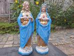 Beeldjes Jozef en Maria, Antiek en Kunst, Antiek | Religieuze voorwerpen, Ophalen of Verzenden