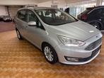 Ford Grand C Max Benzine 7 Zitplaatsen! Airco Navi! TopStaat, Euro 6, 7 zetels, Bedrijf, Handgeschakeld