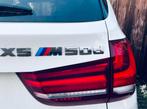 BMW X5 M50D Engelse auto, Auto's, Wit, Leder, Diesel, Particulier