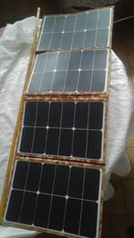 Panneau solaire photovoltaique portable zonnepanel 100w 12v, Paneel, Gebruikt, Ophalen of Verzenden