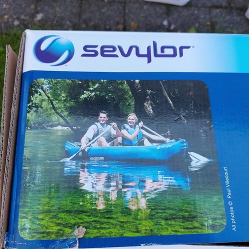 Sevylor Adventure Opblaasbare 2-persoons kano, Sports nautiques & Bateaux, Canoës, Neuf, Canoë canadien ou Canoë ouvert, Deux personnes