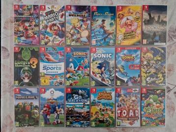 Verschillende Switch games te koop. beschikbaar voor biedingen