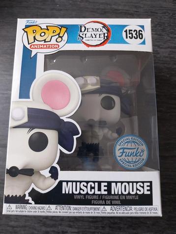Muscle Mouse, Demon Slayer - Funko Pop 1536 beschikbaar voor biedingen