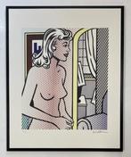 Roy Lichtenstein: lithografie verkocht ingelijst, Antiek en Kunst, Ophalen of Verzenden