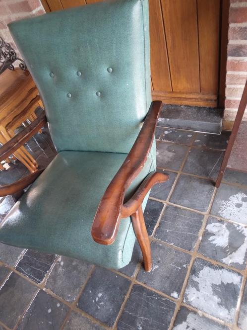 Vintage eenpersoonszetel, Huis en Inrichting, Fauteuils, Gebruikt, Ophalen
