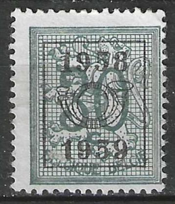 Belgie 1958 - OBP 679pre - Opdruk E - 30 c. (ZG) beschikbaar voor biedingen