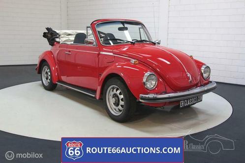 Volkswagen Beetle Cabriolet 1972 | Route 66 auctions, Auto's, Oldtimers, Bedrijf, Te koop, Open dak, Volkswagen, Benzine, Cabriolet