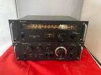 Sanyo DCA401 versterker, FMT401 tuner 1979, perfect spelend, Ophalen, Gebruikt, Minder dan 60 watt, Overige merken