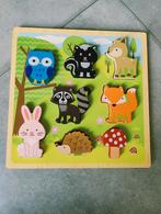 Houten kinderpuzzel, Enfants & Bébés, Jouets | Puzzles pour enfants, Moins de 10 pièces, Enlèvement, Utilisé, 6 mois à 2 ans