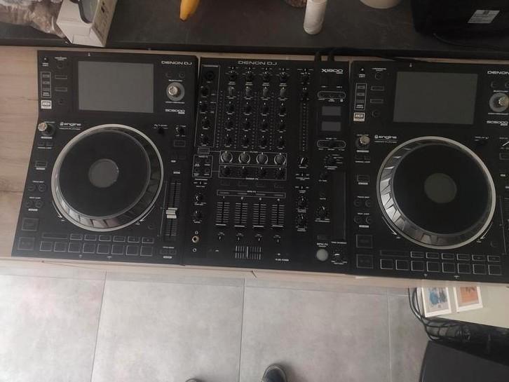 Professionele DJ set van Denon, Muziek en Instrumenten, Dj-sets en Draaitafels, Zo goed als nieuw, Denon, Ophalen