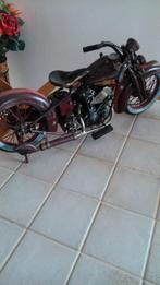 prachtige metalen Harley-Davidson van 50 cm, Verzamelen, Ophalen, Zo goed als nieuw, Motoren