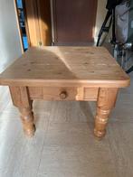 Massief grenen salontafel, Ophalen, Gebruikt