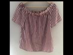 Gestreepte top van H&M, Kleding | Dames, Ophalen, Zo goed als nieuw, Rood