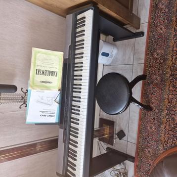 Casio CDP-100 Digital Piano with Stand, Pedal, and Stool - G beschikbaar voor biedingen