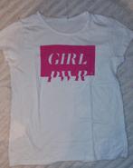 Meisjes t-shirt met "girl power" print, Kleding | Dames, T-shirts, Ophalen, Zo goed als nieuw