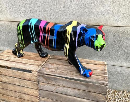 Panter beeld L80cm x H35cm, Verzamelen, Beelden en Beeldjes, Nieuw, Dier, Ophalen