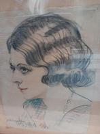 gravure sur papier dans un cadre de l an 1929, Enlèvement ou Envoi