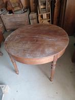 Ronde, uittrekbare tafel, Antiek en Kunst, Ophalen