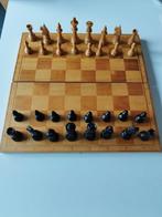 Jeu d'échecs en bois, Ophalen, Zo goed als nieuw
