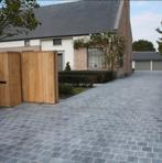 Blauwsteenklinkers 20x20x5cm - 17,6m² - spotprijs, Ophalen of Verzenden, Zo goed als nieuw, Klinkers