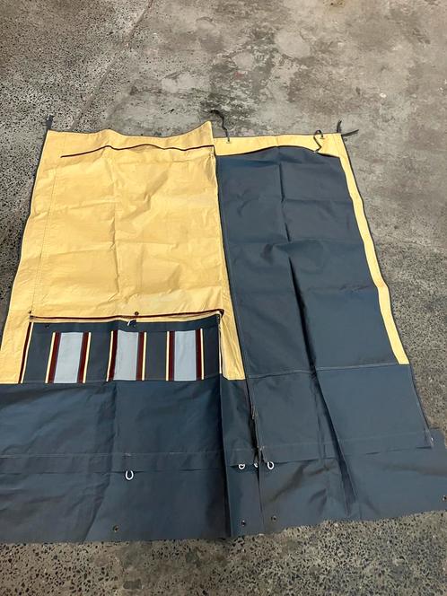 Voortent Adria caravan 2,7x4,5m stokken luifel luifelstokken, Caravans en Kamperen, Tentaccessoires, Zo goed als nieuw, Ophalen