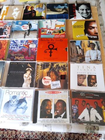 64 muziek cd's diverse genres/artiesten/groepen 