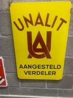 UNALIT emaille reclameborden, Antiek en Kunst, Ophalen