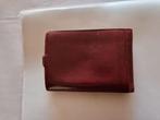delvaux portefeule, Handtassen en Accessoires, Gebruikt, Leder, Rood, Ophalen