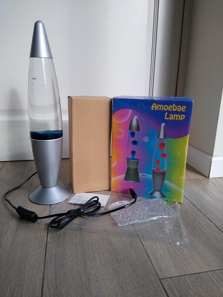lavalamp 90's nieuw in doos, Huis en Inrichting, Lampen | Tafellampen, Nieuw, Ophalen of Verzenden