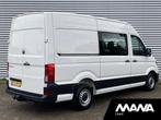 Volkswagen Crafter 30 2.0TDI 141PK L3H3 DC Dubbel cabine Air, Auto's, Bestelwagens en Lichte vracht, Voorwielaandrijving, Stof