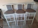 3 barstoelen, Huis en Inrichting, Barkrukken, 3 krukken, Ophalen, Gebruikt