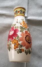 Landelijke vaas met bloemendecor, Ophalen, Zo goed als nieuw