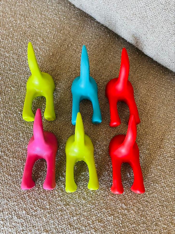 🐶 Set van 6 kinderkapstokhaken – Honden in leuke kleuren 🎨, Huis en Inrichting, Woonaccessoires | Kapstokken, Zo goed als nieuw