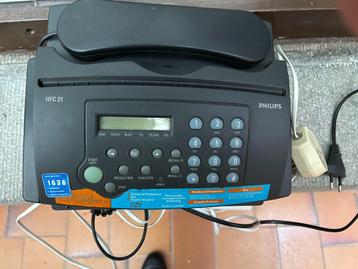 Fax machine met telefoon, Télécoms, Fax, Enlèvement ou Envoi, Utilisé, Fax